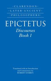 Cover of: Epictetus | Robert F. Dobbin