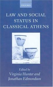 Cover of: Law and Social Status in Classical Athens