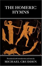 Cover of: The Homeric hymns