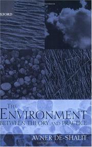 Cover of: The Environment: Between Theory and Practice