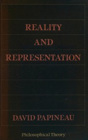 Cover of: Reality andrepresentation