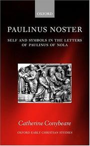 Cover of: Paulinus Noster by Catherine Conybeare