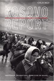 Cover of: The Kosovo report by Independent International Commission on Kosovo.