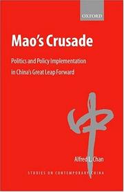 Cover of: Mao's Crusade by Alfred L. Chan