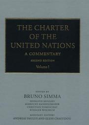 Cover of: The Charter of the United Nations by 