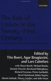 Cover of: The Role of Unions in the Twenty-First Century by 