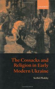 Cover of: The Cossacks and Religion in Early Modern Ukraine