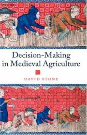 Cover of: Decision-making in medieval agriculture by David Stone