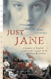 Cover of: Just Jane by William Lavender