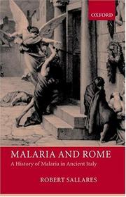 Cover of: Malaria and Rome by Robert Sallares