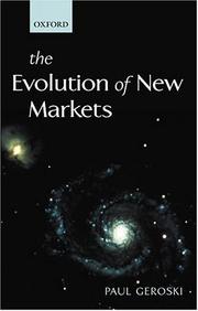 Cover of: The Evolution of New Markets by P. A. Geroski