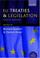 Cover of: Rudden and Wyatt's EU treaties and legislation