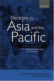 Cover of: Elections in Asia and the Pacific | 