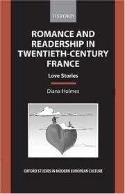 Cover of Romance and Readership in Twentieth-Century France
