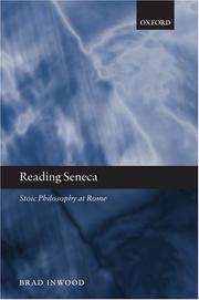 Cover of: Reading Seneca | Brad Inwood