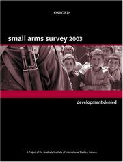 Cover of: Small Arms Survey 2003 by Geneva The Graduate Institute of International Studies