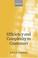 Cover of: Efficiency and complexity in grammars