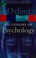 Cover of: A dictionary of psychology
