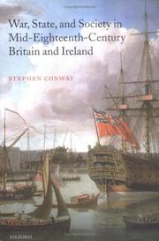 Cover of: War, state, and society in mid-eighteenth-century Britain and Ireland by Stephen Conway