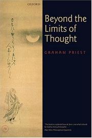 Cover of: Beyond the Limits of Thought | Graham Priest