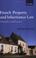 Cover of: French Property and Inheritance Law