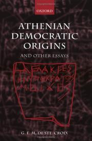 Cover of: Athenian democratic origins: and other essays