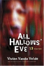 Cover of: All Hallows' Eve by Vivian Vande Velde