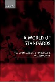 Cover of: A World of Standards by Nils Brunsson, Bengt Jacobsson, Nils Brunsson, Bengt Jacobsson