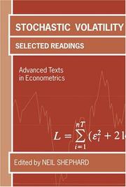 Cover of: Stochastic Volatility by Neil Shephard, Neil Shephard