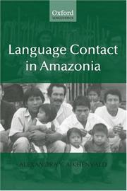 Cover of: Language contact in Amazonia