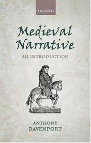 Cover of: Medieval Narrative: An Introduction