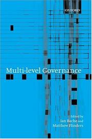 Cover of: Multi-level governance