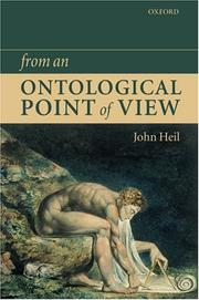 Cover of: From an ontological point of view