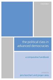 Cover of: The Political Class in Advanced Democracies | 