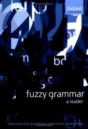 Cover of: Fuzzy grammar by edited by Bas Aarts ... [et al.].