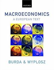 Macroeconomics by Michael C. Burda, Michael Burda, Charles Wyplosz