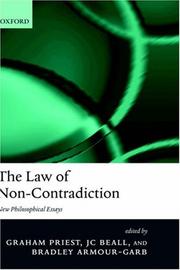 Cover of: The law of non-contradiction: new philosophical essays
