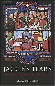 Cover of: Jacob's Tears by Mary Douglas