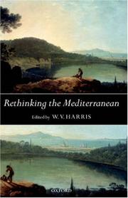 Cover of: Rethinking the Mediterranean by W. V. Harris