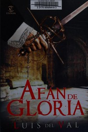 Cover of: Afán de gloria