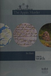 Cover of: The Appin Murder: In Their Own Words