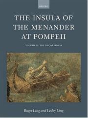Cover of: The Insula of the Menander at Pompeii: Volume II: The Decorations (The Insula of the Menander at Pompeii)