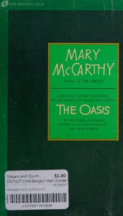 Cover of: Oasis by McCarthy