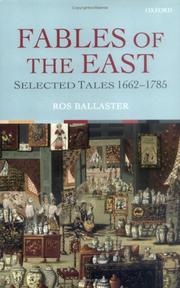 Cover of: Fables of the East by edited by Ros Ballaster.