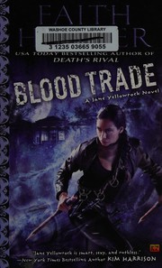 Cover of: Blood trade by Faith Hunter