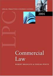 Cover of: Commercial law by Robert Bradgate