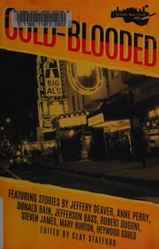 Cover of: Killer Nashville noir: cold-blooded