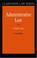 Cover of: Introduction to Administrative Law (Clarendon Law)