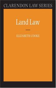 Cover of: Land Law