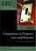 Cover of: Companion to Property Law and Practice (Blackstone Legal Practice Companion)